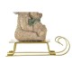 Коледна Украса DKD Home Decor Смола Мечка (10 x 4 x 9,5 cm) (2 броя)