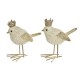 Коледна Украса DKD Home Decor Смола Lind (11 x 5 x 9,5 cm) (2 броя)