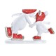 Коледна Украса DKD Home Decor Мишка Смола (9,5 x 3,5 x 9 cm)