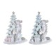 Коледна Украса DKD Home Decor Мишка Смола (13 x 8,5 x 16 cm) (2 броя)