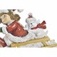 Коледна Украса DKD Home Decor Смола (13 x 6 x 10,5 cm) (2 броя)