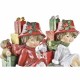 Коледна Украса DKD Home Decor Смола (14,5 x 7 x 12,5 cm) (2 броя)