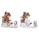 Коледна Украса DKD Home Decor Смола (14,5 x 7 x 12,5 cm) (2 броя)