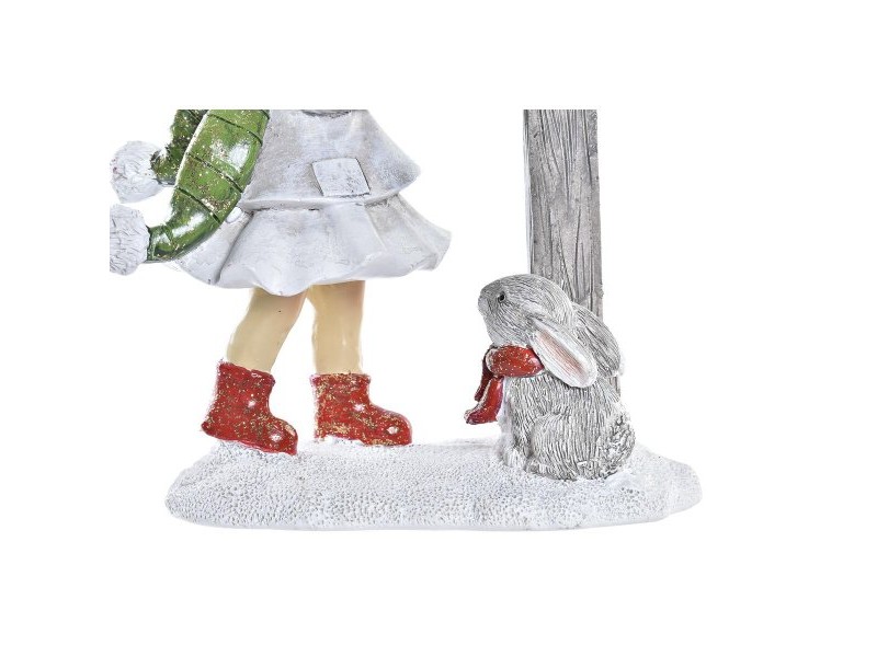 Коледна Украса DKD Home Decor Смола (11,5 x 6 x 13,5 cm) (2 броя)