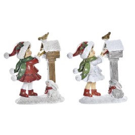 Коледна Украса DKD Home Decor Смола (11,5 x 6 x 13,5 cm) (2 броя)