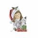 Коледна Украса DKD Home Decor Смола Момичета (6,5 x 6,5 x 12 cm) (2 броя)