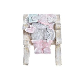 Коледна Украса DKD Home Decor Мишка Смола (8 x 5,5 x 10 cm)