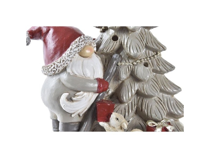 Коледна Украса DKD Home Decor Дърво Смола (15 x 10 x 18 cm) (2 броя)