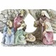Коледна Украса DKD Home Decor Смола (27,5 x 7 x 10,5 cm) (2 броя)