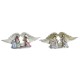 Коледна Украса DKD Home Decor Смола (27,5 x 7 x 10,5 cm) (2 броя)