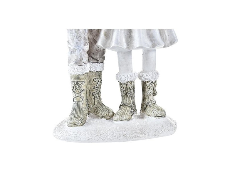 Коледна Украса DKD Home Decor Смола Двойка партньори (10,5 x 7 x 20,5 cm) (2 броя) Коледна Украса DKD Home Decor Смола Двойка партньори (10,5 x 7 x 20,5 cm) (2 броя)