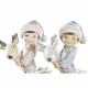 Коледна Украса DKD Home Decor Смола Дете (11 x 5,5 x 12 cm) (2 броя)