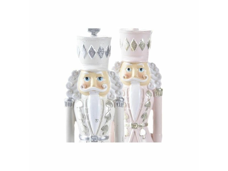 Коледна Украса DKD Home Decor Смола Орехотрошачка (4,5 x 4 x 17 cm) (2 броя)