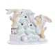 Коледна Украса DKD Home Decor Дърво Смола (13,5 x 8 x 16 cm) (2 броя)