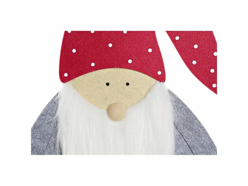 Коледна Украса DKD Home Decor MDF Филц (34 x 6 x 64 cm) (2 броя)