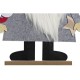 Коледна Украса DKD Home Decor MDF Филц (34 x 6 x 64 cm) (2 броя)