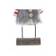 Коледна Украса DKD Home Decor полиестер Царица (8 x 5 x 23 cm) (2 броя)