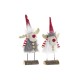 Коледна Украса DKD Home Decor полиестер Царица (8 x 5 x 23 cm) (2 броя)