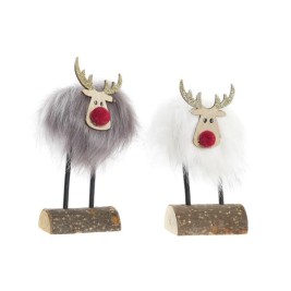Коледна Украса DKD Home Decor полиестер Царица (7 x 5 x 16 cm) (2 броя)