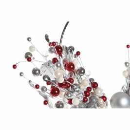 Коледен венец DKD Home Decor Метал полиестер (55 x 5 x 40 cm) (2 броя)