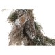 Коледен венец DKD Home Decor Цвете (60 x 10 x 60 cm) (2 броя)