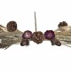 Коледна Украса DKD Home Decor Цвете (60 x 15 x 8 cm) (2 броя)