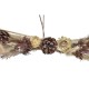Коледна Украса DKD Home Decor Цвете (60 x 15 x 8 cm) (2 броя)