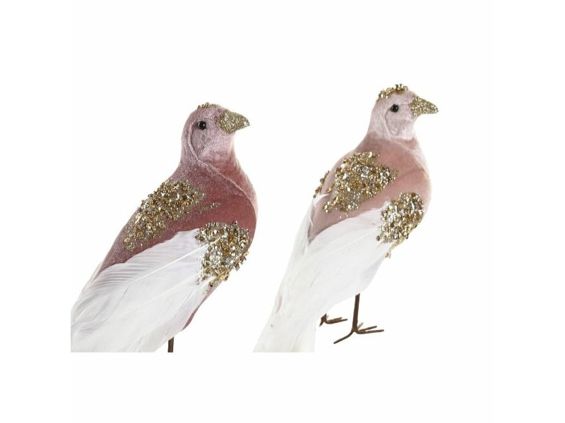 Коледна Украса DKD Home Decor полиестер Lind (20 x 9 x 46 cm) (2 броя)