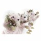 Коледна Украса DKD Home Decor полиестер Катерица (13 x 16 x 21 cm) (3) (3 броя)