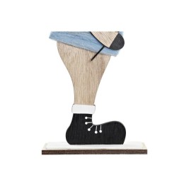Коледна Украса DKD Home Decor Дървен полиестер Царица (5 x 22 x 41 cm) (4 броя)