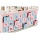 Коледен Календар DKD Home Decor Дървен Къща (32 x 8 x 33 cm) (2 броя)