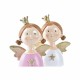Коледна Украса DKD Home Decor Смола Ангел (9 x 5 x 12 cm) (2 броя) Коледна Украса DKD Home Decor Смола Ангел (9 x 5 x 12 cm) (2 броя)