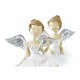 Коледна Украса DKD Home Decor Смола Ангел (11 x 9 x 17 cm) (2 броя)