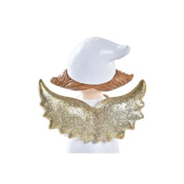 Коледна Украса DKD Home Decor Порцелан Ангел (7 x 5 x 14 cm) (2 броя)