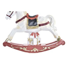 Коледна Украса DKD Home Decor Кон Смола (14 x 4 x 11 cm) (2 броя)