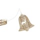 Гирлянда от LED Светлини DKD Home Decor Царица Камбани Кафяв 6,5 x 1,4 x 5,8 cm