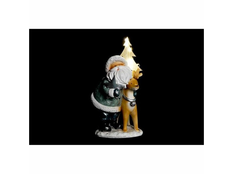 Коледна Украса DKD Home Decor Смола (15,5 x 15,5 x 28 cm) (2 броя)