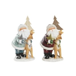 Коледна Украса DKD Home Decor Смола (15,5 x 15,5 x 28 cm) (2 броя)