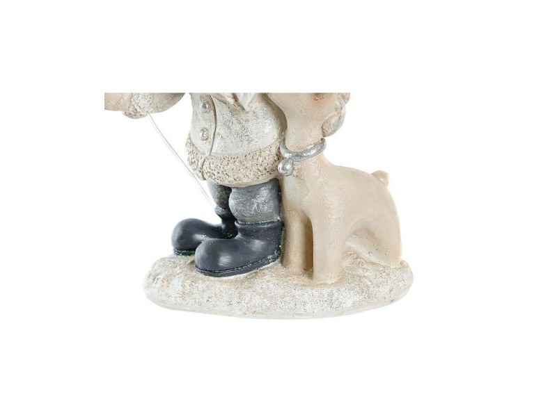 Коледна Украса DKD Home Decor Смола (18 x 11 x 23,5 cm) (3 броя)