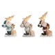 Коледна Украса DKD Home Decor Смола (18 x 11 x 23,5 cm) (3 броя)