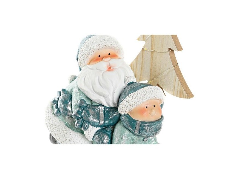 Коледна Украса DKD Home Decor Смола (20 x 9 x 22 cm) (3 броя)