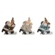 Коледна Украса DKD Home Decor Смола (20 x 9 x 22 cm) (3 броя)