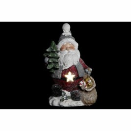 Коледна Украса DKD Home Decor Дядо Коледа Магнезиев (27 x 20 x 43 cm) (2 броя)