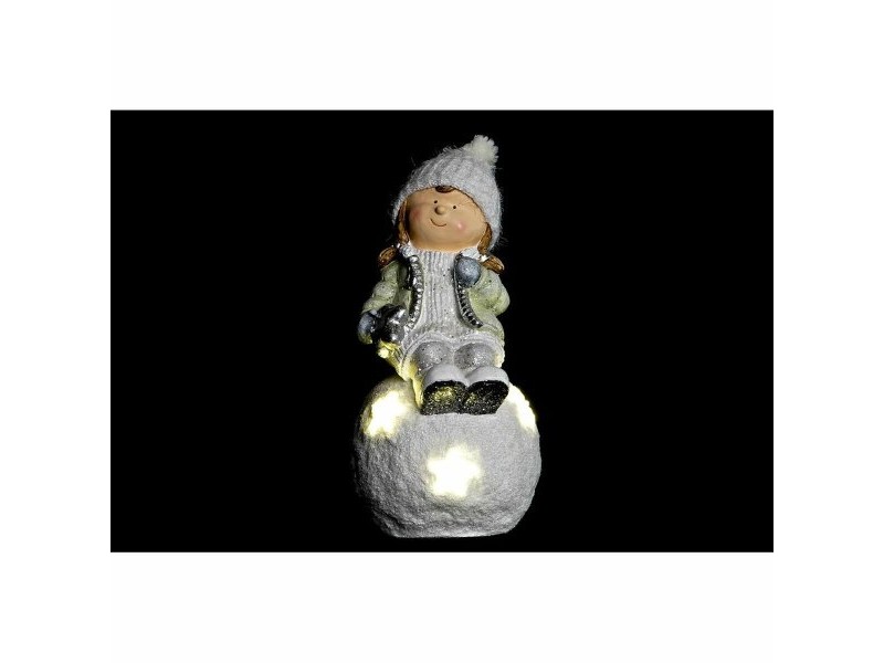 Коледна Украса DKD Home Decor Деца Магнезиев (21,5 x 20 x 39 cm) (2 броя) Коледна Украса DKD Home Decor Деца Магнезиев (21,5 x 20 x 39 cm) (2 броя)