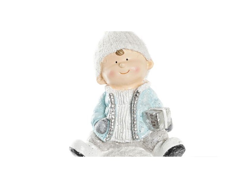 Коледна Украса DKD Home Decor Деца Магнезиев (21,5 x 20 x 39 cm) (2 броя) Коледна Украса DKD Home Decor Деца Магнезиев (21,5 x 20 x 39 cm) (2 броя)