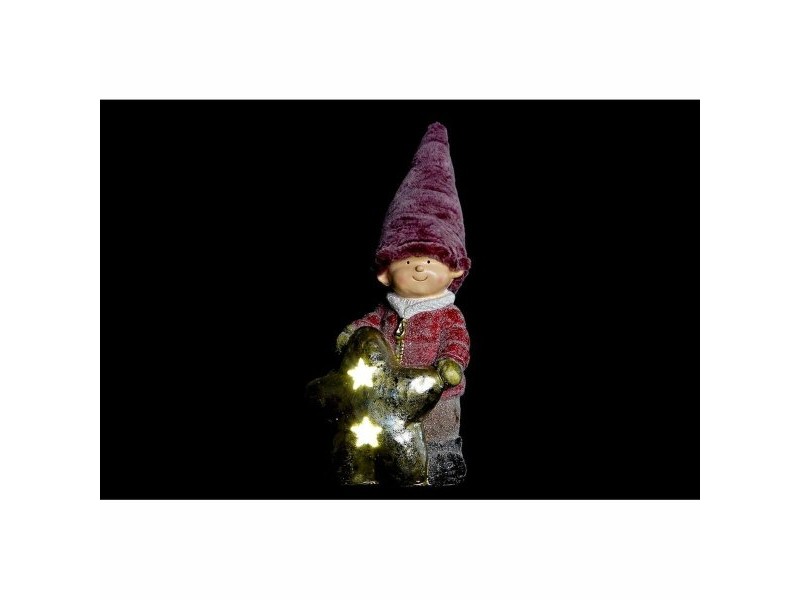 Коледна Украса DKD Home Decor Деца Магнезиев (25,5 x 18,5 x 55 cm) (2 броя)