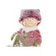Коледна Украса DKD Home Decor Деца Магнезиев (25,5 x 18,5 x 55 cm) (2 броя)