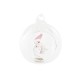 Коледна Украса DKD Home Decor Кристал Смола (7 x 6 x 8 cm) (4 броя)