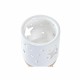 Коледен Свещник DKD Home Decor Бял Кафяв Естествен Звезда 6 x 6 x 14 cm