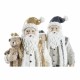 Коледна Украса DKD Home Decor Смола Дядо Коледа (12 x 9 x 27 cm) (2 броя)